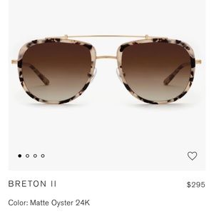 Beautiful KREWE sunglasses, never worn. Comes with soft case.